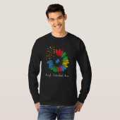 Autism Awareness Sunflower Accept Understand Love  T-shirt (Voorkant volledig)