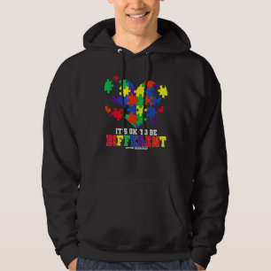 Autism Awareness Support Autism Kinder for mam Dad Hoodie
