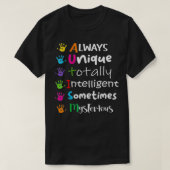 Autism Awareness Support Autism Kinder for mamam A T-shirt (Design voorkant)