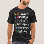 AUTISM AWARENESS Support Autisme Kinderen voor mam T-shirt (Voorkant)