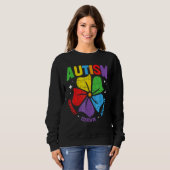 AUTISM AWARENESS Support Autisme Kinderen voor mam Trui (Voorkant volledig)