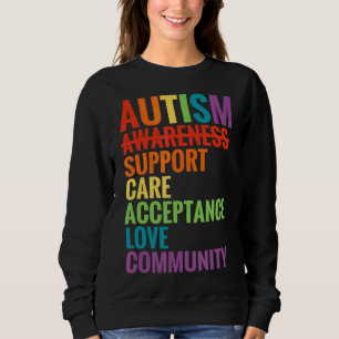 Autism Awareness Support Care Acceptation Ally Trui