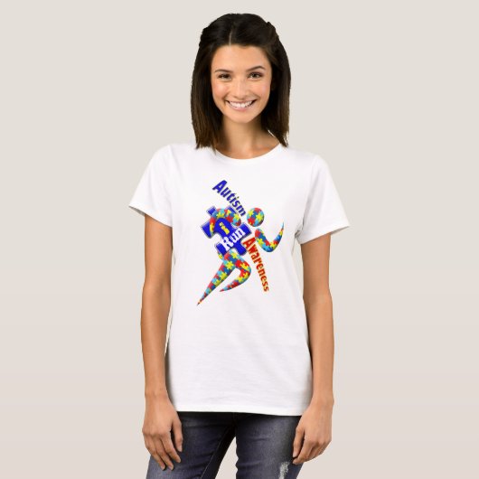 Autism Awareness T shirt (Voorkant volledig)