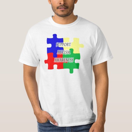 Autism Awareness T shirt (Voorkant)