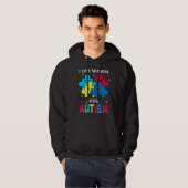 Autism Awareness T-shirt Funny I love Iemand with  (Voorkant volledig)