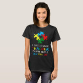 Autism Awareness Teacher Special Education Teach A T-shirt (Voorkant volledig)