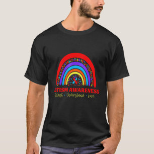 Autism Awareness Teacher Teach Accepteren Begrip T-shirt