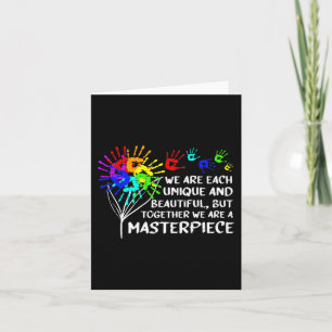 Autism Awareness Unieke Masterproduct Cool Parents Kaart