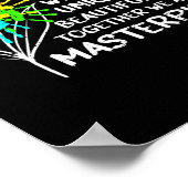 Autism Awareness Unieke Masterproduct Cool Parents Poster (Hoek)