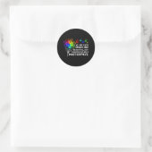 Autism Awareness Unieke Masterproduct Cool Parents Ronde Sticker (Tas)