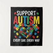 Autism awareness wandkleed (Voorkant)