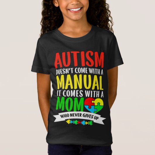 Autism Awareness Warrior T-shirt (Voorkant)