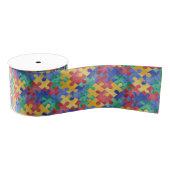Autism Awareness waterverf puzzle lint (Spoel)