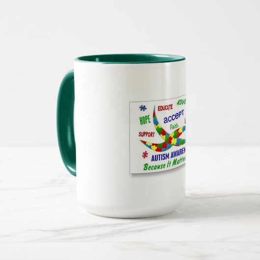 AUTISM BEWUSTMAKING MOK (Voorkant links)