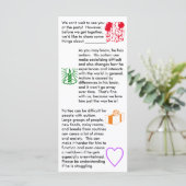 Autism Birthday Boy Flat Card (Staand voorkant)