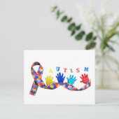 Autism Briefkaart (Staand voorkant)