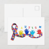 Autism Briefkaart (Voorkant / Achterkant)