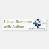 Autism-Bumpersticker Bumpersticker (Voorkant)