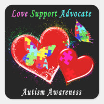 Autism Butterflies in het hart