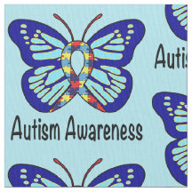 Autism Butterfly Awareness Ribbon
