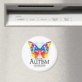 Autism Butterfly Magneet (Insitu (Vaatwasser))