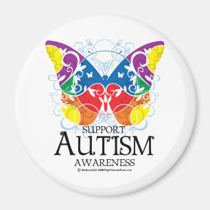Autism Butterfly Magneet