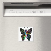 Autism Butterfly magnet (Insitu (Vaatwasser))