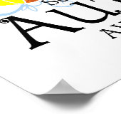 Autism Butterfly Poster (Hoek)