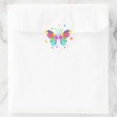 Autism Butterfly Ronde Sticker (Tas)
