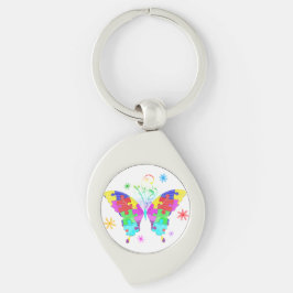Autism Butterfly Sleutelhanger