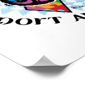 Autism Butterfly Tribal 2 Poster (Hoek)