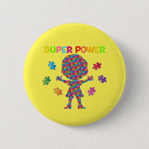 Autism-Button Ronde Button 5,7 Cm
