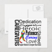 Autism Caregivers Collage Briefkaart (Voorkant / Achterkant)