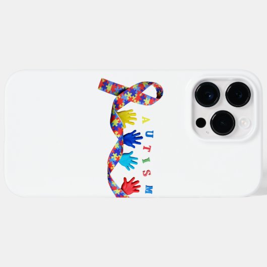 Autism Case-Mate iPhone Case (Achterkant (horizontaal))