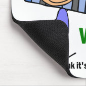 Autism COLORS ZIJN EIGEN WERELDZoon Muismat (Hoek)