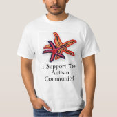 Autism Community Support T Shirt (Voorkant)