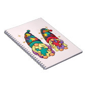 Autism Couple Gnome Notitieboek (Rechterzijde)