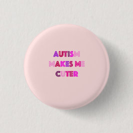 Autism Cute Button