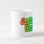 Autism Dad Jumbo gift mok (Voorkant)