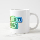 Autism Dad Jumbo gift mok (Rechts)