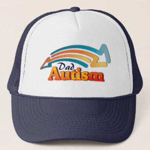 Autism Dad Trucker Hat Trucker Pet