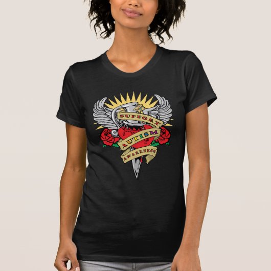 Autism Dagger T-shirt (Voorkant)