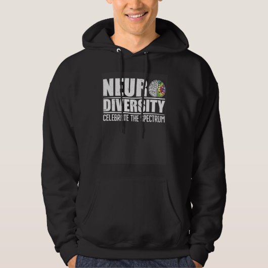 Autism diversity neurodiversity autistics Awarenes Hoodie (Voorkant)