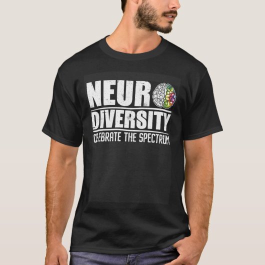 Autism diversity neurodiversity autistics Awarenes T-shirt (Voorkant)