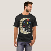 Autism Dochter U zult nooit-enkel-steun Fa T-shirt (Voorkant volledig)