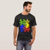 Autism-Dont Dis My Ability Autism T-shirt (Voorkant volledig)