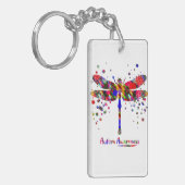Autism Dragonfly Sleutelhanger (Voorkant Links)