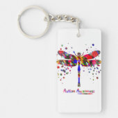 Autism Dragonfly Sleutelhanger (Voorkant)