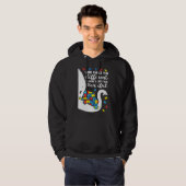 Autism Elephant Mam Wat je anders bewust maakt Hoodie (Voorkant volledig)