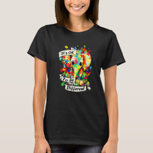 Autism Elephant Puzzle Het is oké om een andere mo T-shirt